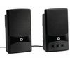 HP Lautsprecher Multimedia Speakers GL313AA + .Audio Switcher Headset-Umschalter + Nachfüllpack mit 100 Feuchttüchern