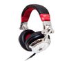 IFROGZ Kopfhörer EarPollution DJ - Silverspider + Audio-Adapter 3,5-mm-Klinken-Kupp. - 6,3-mm-Klinken-St.