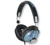 Kopfhörer Earpollution ThrowBax - Blaumetallic + Audio-Verlängerungskabel 3,5-mm-Klinken-Stecker/Kupplung Stereo, 3 m