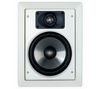 Lautsprecher (einbaubar) SP6II - weiß + Lautsprecherkabel 2 x 1,5 mm˛, 15 m, Transparent