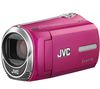 JVC Camcorder GZ-MS210 pink + Akku BN-VG114 + SDHC-Speicherkarte 4 GB