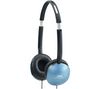 JVC Kopfhörer HA-S150 blau + Audio-Adapter - Klinken-Doppelstecker - 1 x 3,5 mm Stecker auf 2 x 3,5 mm Buchse
