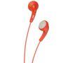 Ohrhörer Gumy HA-F140-RN-E - rot + Audio-Adapter - Klinken-Doppelstecker - 1 x 3,5 mm Stecker auf 2 x 3,5 mm Buchse