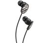 Ohrhörer HA-FXP3-ZB - Zebra + Audio-Adapter - Klinken-Doppelstecker - 1 x 3,5 mm Stecker auf 2 x 3,5 mm Buchse