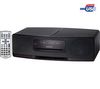 KENWOOD Mini-Anlage CD/USB/MP3/WMA/AAC K-323 schwarz + 2 Wandhalterung für Lautsprecher VLB 50S