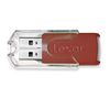 LEXAR USB-Stick JumpDrive FireFly - 16 GB - Rot + Gas zum Entstauben aus allen Positionen 250 ml