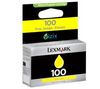 LEXMARK Tintenpatrone Nr. 100 - Gelb + USB-Kabel A männlich / B männlich 1,80m