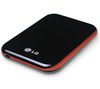 LG Tragbare externe Festplatte XD5 500 GB rot/schwarz + Etui SKU-PHDC-1 Blau
