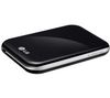 LG Tragbare externe Festplatte XD5 500 GB schwarz/silber + Tasche PHDC1