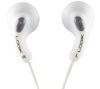 LOGIK Ohrhörer Gelly weiß + Audio-Adapter - Klinken-Doppelstecker - 1 x 3,5 mm Stecker auf 2 x 3,5 mm Buchse
