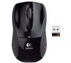 LOGITECH Maus Wireless Mouse M505 schwarz + USB 2.0-4 Port Hub + Spender EKNLINMULT mit 100 Feuchttüchern