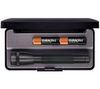 MAGLITE Taschenlampe Mini R6 M2A01L schwarz + 12 Batterien Xtreme Power LR06 (AA)