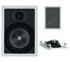 MAGNAT HiFi-Lautsprecherboxen einbaubar IW810 + Lautsprecherkabel 2 x 0,75 mm˛, 20 m, Transparent