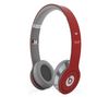 MONSTER CABLE Kopfhörer Monster Beats by Dr. Dre Solo HD mit ControlTalk - Rot + Audio-Adapter - Klinken-Doppelstecker - 1 x 3,5 mm Stecker auf 2 x 3,5 mm Buchse