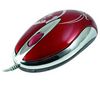 NGS Maus Viper Mouse Red + USB 2.0-4 Port Hub + Spender EKNLINMULT mit 100 Feuchttüchern
