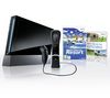 NINTENDO Spielkonsole Wii Schwarz + 1 Nunchuk + 1 Wiimote + Wii Motion Plus + Wii Sport Resort