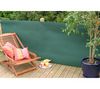 100%iger Sichtschutz für Garten und Balkon - 1,2m x 5m - Grün