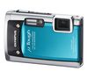 µ[mju:]  µ Tough 6020 Blau + Ultrakompakte PIX-Ledertasche + SDHC-Speicherkarte 16 GB  + Akku LI-50B