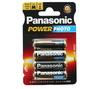 PANASONIC 4 Batterien power Photo MN1500 LR06 (AA) - 12 Packs