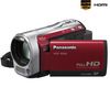 PANASONIC Camcorder HDC-SD60 - Rot + SDHC-Speicherkarte 8 GB
