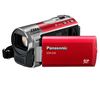 PANASONIC Camcorder SDR-S50 - rot + SDHC-Speicherkarte 8 GB