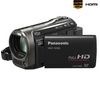 PANASONIC HD-Camcorder HDC-SD60 - Schwarz + Tasche  + SDHC-Speicherkarte 8 GB + HDMi Kabelstecker/HDMi Ministecker männlich (2m)