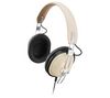PANASONIC Kopfhörer RP-HTX7 crèmefarben + Digitalstereosound-Hörer (CS01)