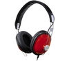 Kopfhörer RP-HTX7 rot + Audio-Adapter 3,5-mm-Klinken-Kupp. - 6,3-mm-Klinken-St.