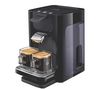 PHILIPS Kaffeeautomat Senseo Quadrante Schwarz HD7860/60 + Entkalker HD7006/00 + Wieder verwendbare Kaffeepads
