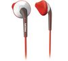 PHILIPS Mini-Ohrhörer SHQ1000/10 - rot/weiß