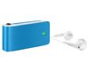 PHILIPS MP3-Player GoGear SA018102B 2 GB - Blau + USB-Ladegerät - weiß