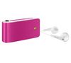 PHILIPS MP3-Player GoGear SA018102P 2 GB - Pink + USB-Ladegerät - weiß