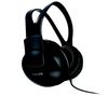 PHILIPS Stereo-Kopfhörer SHP1900/00 - schwarz + Audio-Adapter - Klinken-Doppelstecker - 1 x 3,5 mm Stecker auf 2 x 3,5 mm Buchse