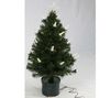 PIXMANIA Glasfaser-Weihnachtsbaum mit Kerzen - 90 cm