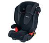 RECARO Kindersitz Klasse 2/3 Monza SeatFix - Mikrofaser - Black-Aquavit + Tragbarer DVD-Player Hello Kitty