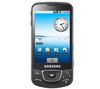 SAMSUNG Galaxy I7500 schwarz + Speicherkarte MicroSD 2 GB + Adapter SD + Headset Bluetooth Blue Design schwarz