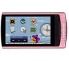 SAMSUNG MP3-Player Touchscreen R'mix YP-R1 32 GB - rosa + Kopfhörer EP-190