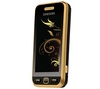 Samsung S5230 Player One Schwarz-Gold + Zigarettenanzünderladekabel CAD300SBEC