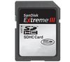 SANDISK HCSD Speicherkarte Extreme III 8 GB + Speicherkarte SDHC Extreme Video 4 GB