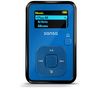 SANDISK MP3-Player mit FM-Radio Sansa Clip+ 4 GB - blue + Kopfhörer EP-190