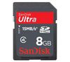 SANDISK Speicherkarte SDHC Ultra 8 GB + SDHC-Speicherkarte Ultra 4 GB