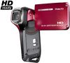 Camcorder High Definition Xacti CA9 rot + Tasche  + Kompatibler Akku DB-L20 + Speicherkarte SDHC Ultra 8 GB
