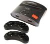 SEGA Spielkonsole Mega Drive + Wireless-Gamepads SM-2604