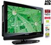 SHARP LCD-Fernseher mit DVD-Player LC-22DV200E + TV-Möbel Esse Mini - frosted