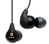 SHURE Ohrhörer SE115 - schwarz + 5 Paar Schaumstoff-Ohrpassstücke PA910M schwarz