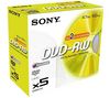 SONY 5 DVD-RWs 4.7 GB