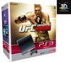 SONY COMPUTER Spielkonsole PS3 Slim 250 GB + UFC 2010 Undisputed + Kabel HDMI-Stecker / HDMI-Stecker - 2 m (MC380-2M) + Fernbedienung für PS3