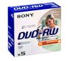 SONY DVD-RW 30mn 1,4 GB (5er Pack)