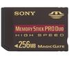 SONY Memory Stick Duo PRO High Speed 256 MB