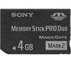 SONY Memory Stick Pro Duo Karte 4 GB MSMT4GN